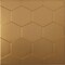 Ekena Millwork 19 5/8in. W x 19 5/8in. H Honeycomb EnduraWall Decorative 3D Wall Panel Covers 2.67 Sq. Ft. WP20X20HBBGL - alternate 1